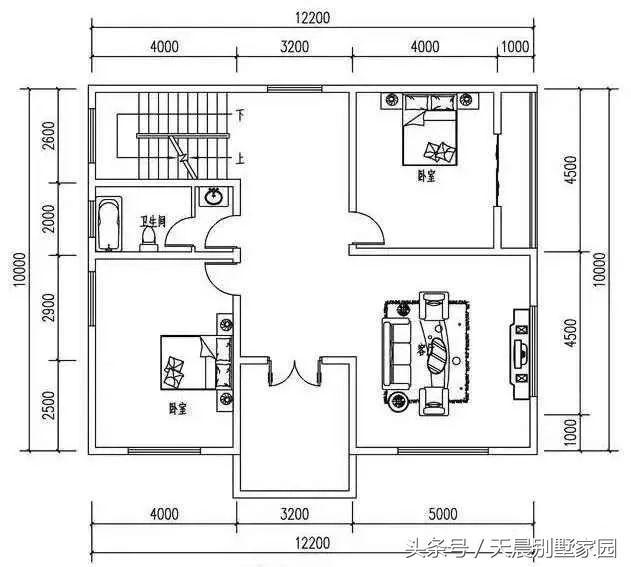2款農(nóng)村豪宅設(shè)計(jì)方案圖，氣派、有面子
