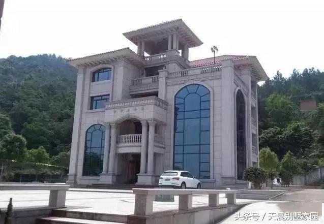 2款農(nóng)村豪宅設(shè)計(jì)方案圖，氣派、有面子