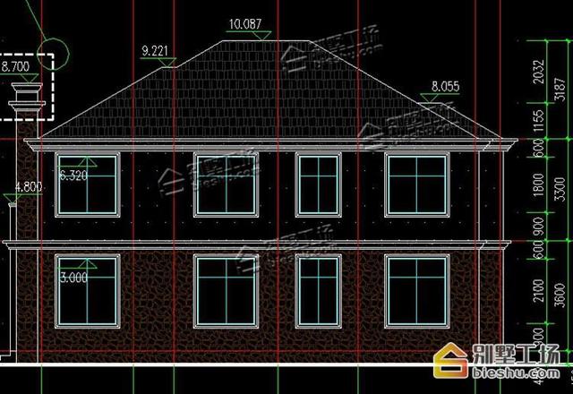 10個(gè)臥室二層別墅設(shè)計(jì)，大家庭也住得下