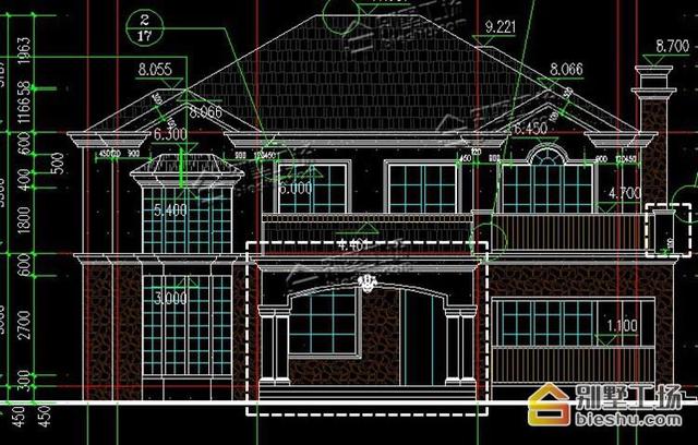10個(gè)臥室二層別墅設(shè)計(jì)，大家庭也住得下
