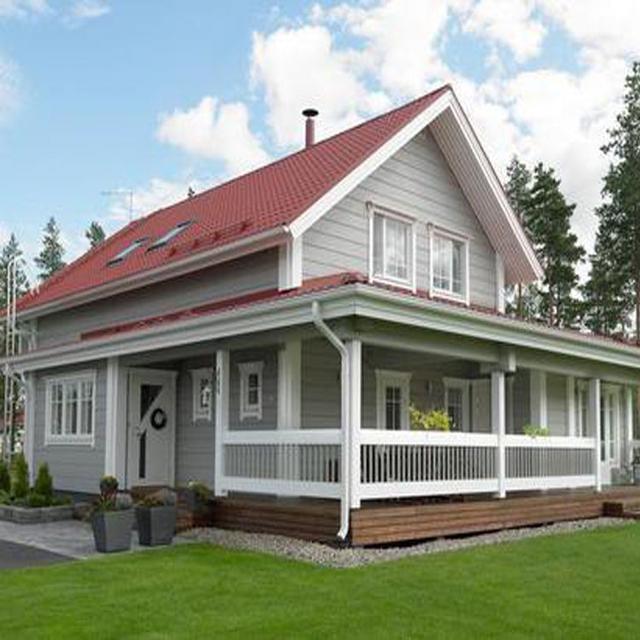 幾款木屋別墅效果圖片，造價(jià)不高，看完也想蓋