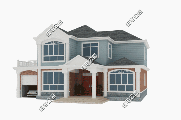 16X14米二層別墅設(shè)計(jì)戶(hù)型圖，拒絕千篇一律