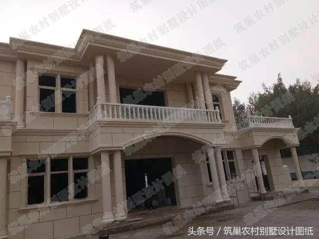 360㎡帶地下室二層農(nóng)村自建別墅方案，讓城里人羨慕吧