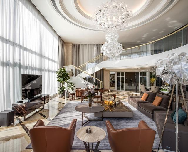 意式輕奢別墅裝修鑒賞圖，看完才知道什么是別墅