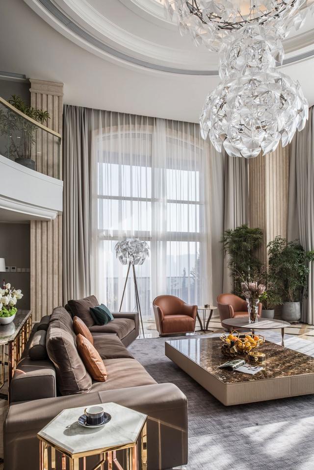 意式輕奢別墅裝修鑒賞圖，看完才知道什么是別墅