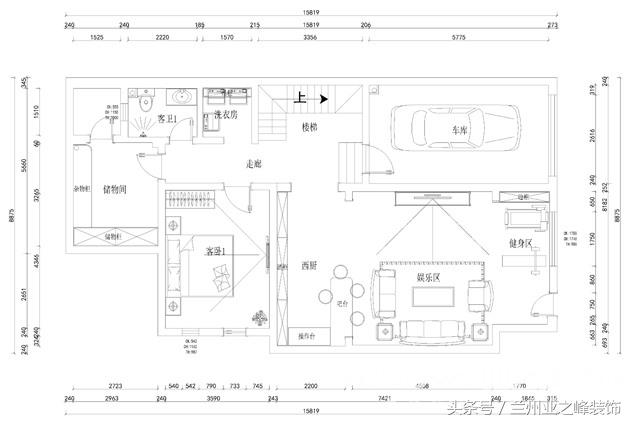 240平別墅裝修案例鑒賞圖，看完豎起大拇指
