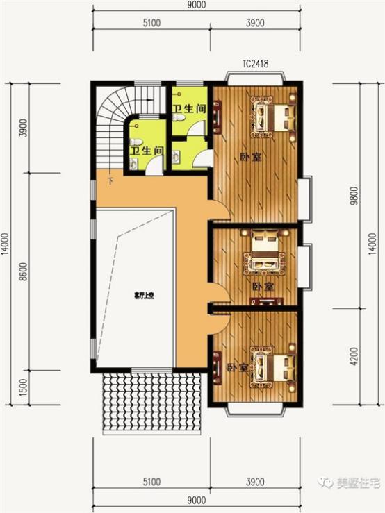 3套經(jīng)典二層小樓設(shè)計圖，款款漂亮、實用
