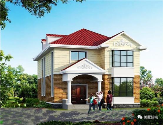 3套經(jīng)典二層小樓設(shè)計圖，款款漂亮、實用