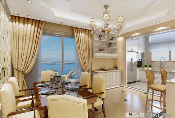 簡(jiǎn)歐疊拼別墅裝修設(shè)計(jì)，風(fēng)典雅與豪華