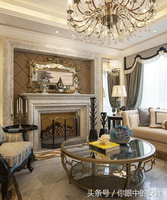 法式別墅裝修設(shè)計(jì)案例實(shí)拍，高貴、奢華、浪漫