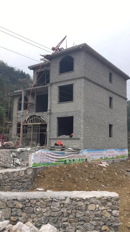 12x12農(nóng)村三層樓房設計圖，帶建好的實拍照片