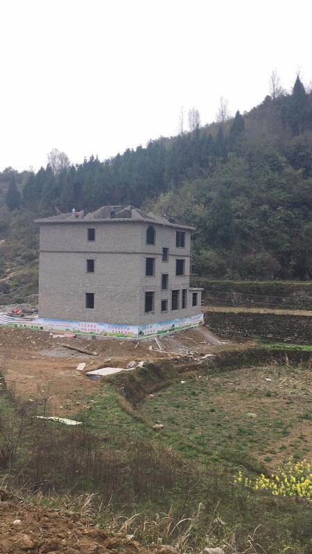 12x12農(nóng)村三層樓房設計圖，帶建好的實拍照片