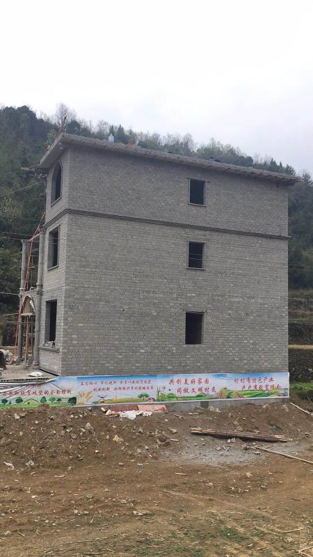 12x12農(nóng)村三層樓房設計圖，帶建好的實拍照片