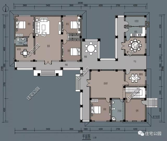 8套2024年全新設(shè)計帶堂屋別墅設(shè)計圖，看好就批地去了