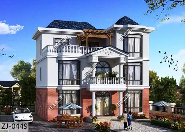 8套2024年全新設(shè)計帶堂屋別墅設(shè)計圖，看好就批地去了