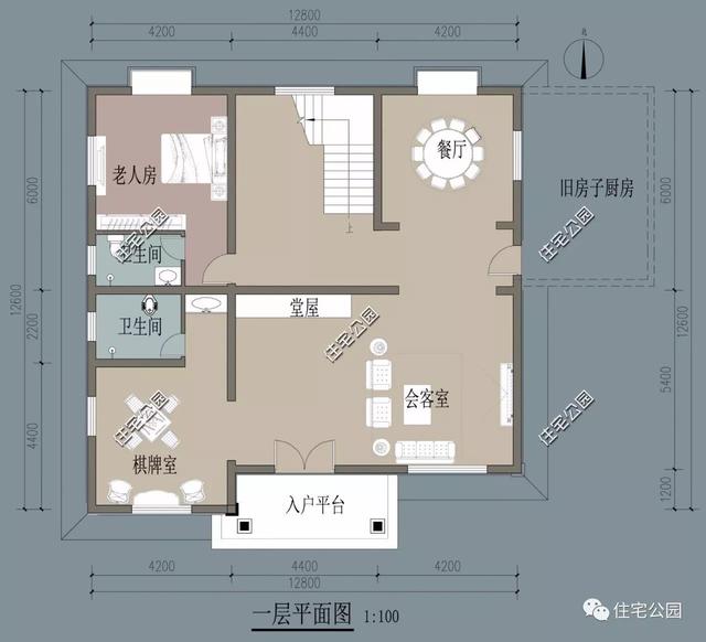 8套2024年全新設(shè)計帶堂屋別墅設(shè)計圖，看好就批地去了