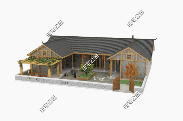 8套2024年全新設(shè)計帶堂屋別墅設(shè)計圖，看好就批地去了