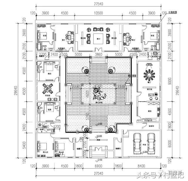 四合院別墅這樣蓋才好看，蓋好能傳幾代