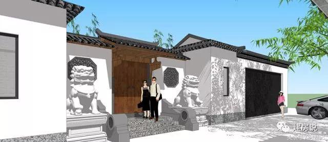 四合院別墅這樣蓋才好看，蓋好能傳幾代