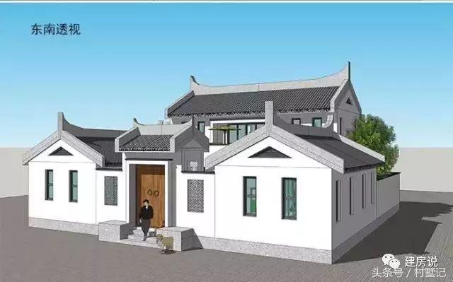 四合院別墅這樣蓋才好看，蓋好能傳幾代
