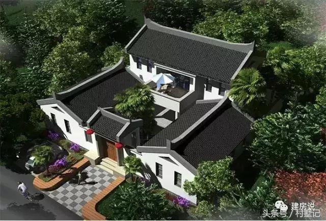 四合院別墅這樣蓋才好看，蓋好能傳幾代