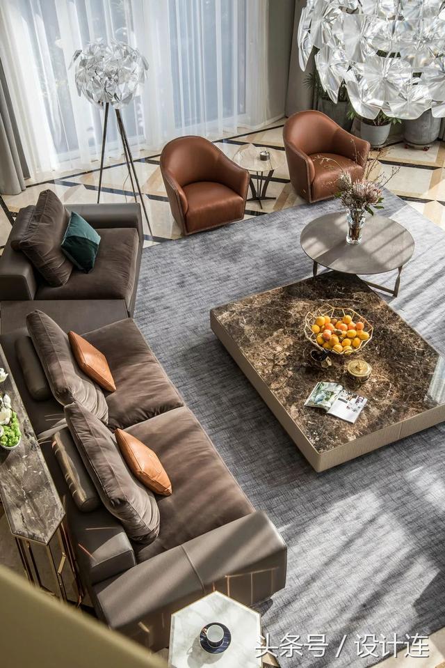 豪宅公寓裝修設(shè)計案例圖，不比別墅差