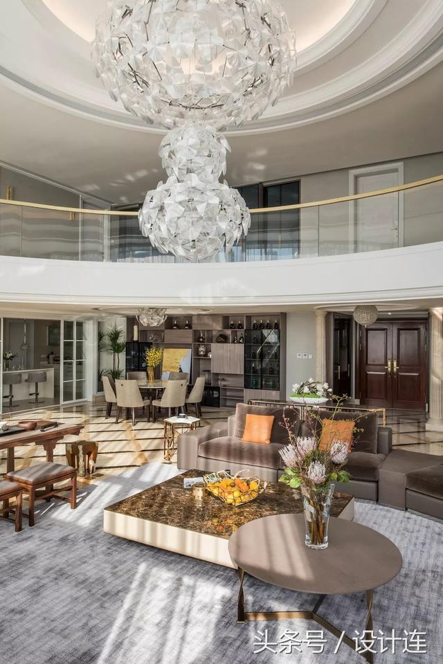 豪宅公寓裝修設(shè)計案例圖，不比別墅差