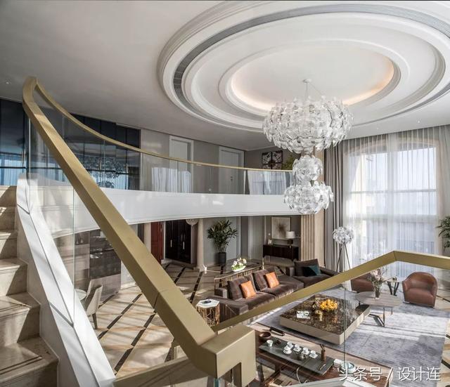 豪宅公寓裝修設(shè)計案例圖，不比別墅差