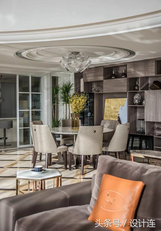 豪宅公寓裝修設(shè)計案例圖，不比別墅差