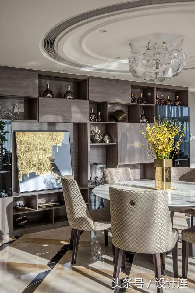 豪宅公寓裝修設(shè)計案例圖，不比別墅差
