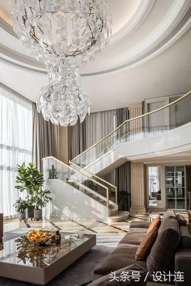 豪宅公寓裝修設(shè)計案例圖，不比別墅差