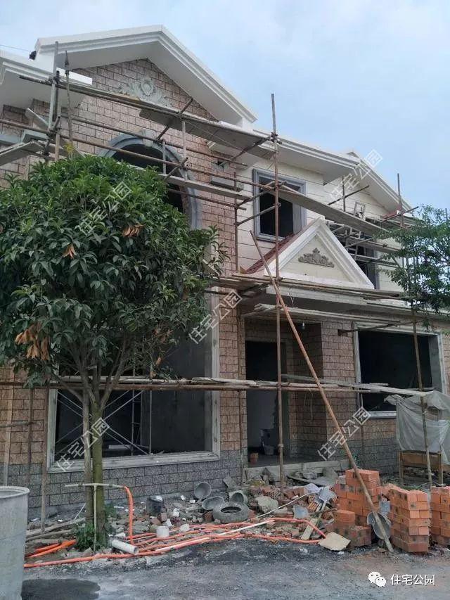 曬曬農(nóng)村自建二層樓房過程，造價1200元/平