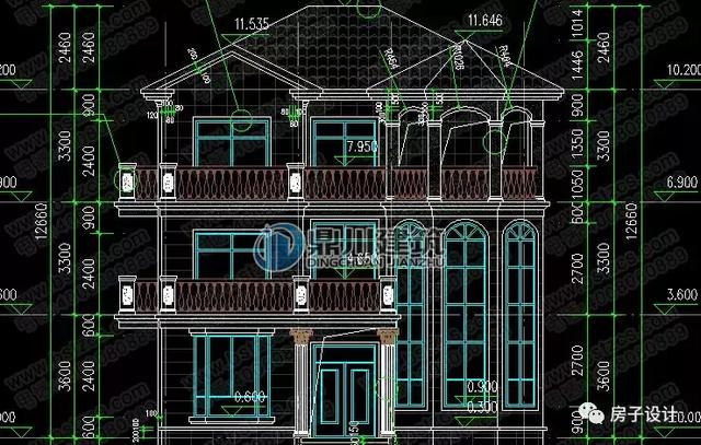 6款挑空客廳農(nóng)村別墅戶型圖，都帶大氣落地窗
