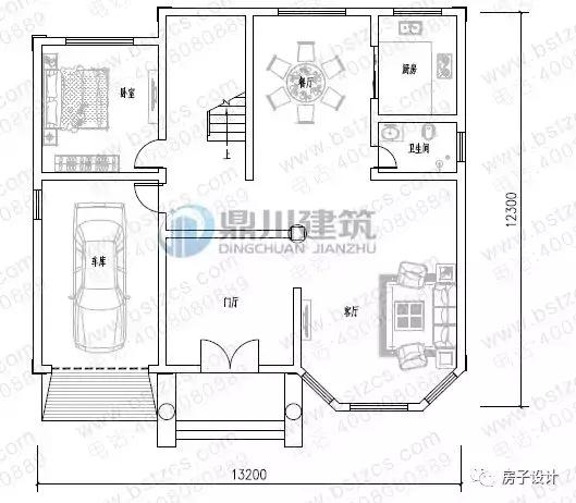 6款挑空客廳農(nóng)村別墅戶型圖，都帶大氣落地窗