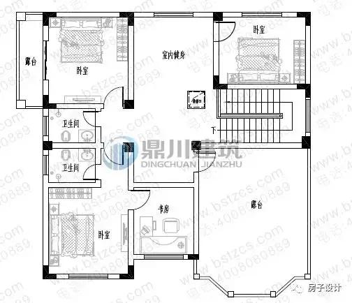 6款挑空客廳農(nóng)村別墅戶型圖，都帶大氣落地窗