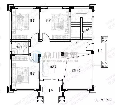 6款挑空客廳農(nóng)村別墅戶型圖，都帶大氣落地窗