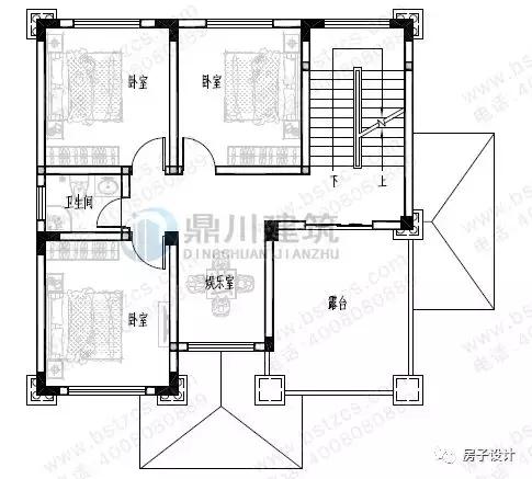 6款挑空客廳農(nóng)村別墅戶型圖，都帶大氣落地窗