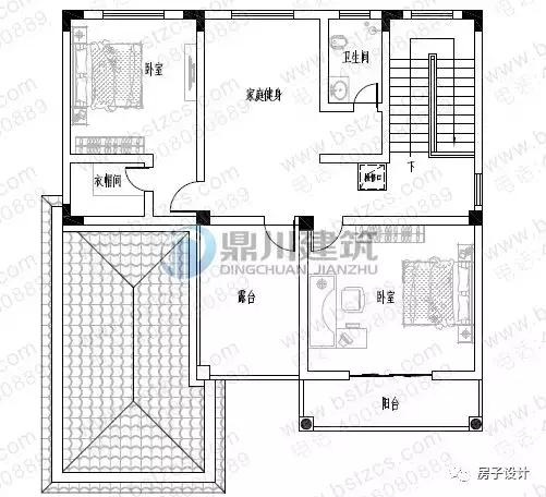 6款挑空客廳農(nóng)村別墅戶型圖，都帶大氣落地窗