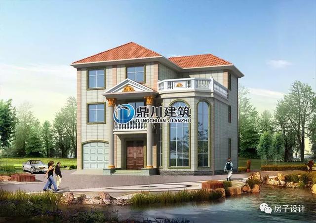 6款挑空客廳農(nóng)村別墅戶型圖，都帶大氣落地窗