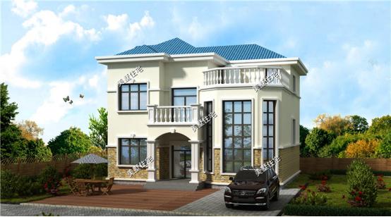 10套造價經(jīng)濟的二層小別墅，有20萬就能開工了