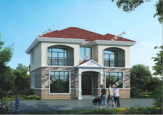 10套造價經(jīng)濟的二層小別墅，有20萬就能開工了