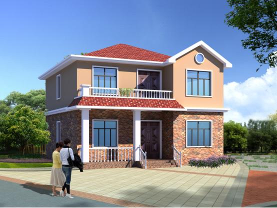 10套造價經(jīng)濟的二層小別墅，有20萬就能開工了