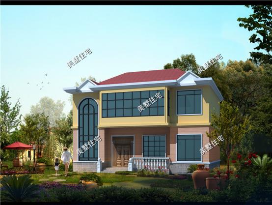 10套造價經(jīng)濟的二層小別墅，有20萬就能開工了