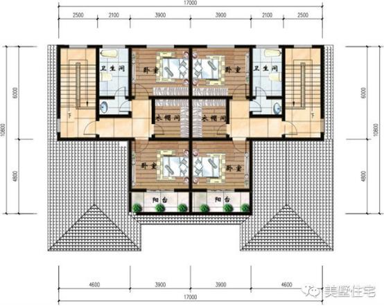 兄弟倆就該這樣自建房，2款三層雙拼樓房設(shè)計(jì)圖