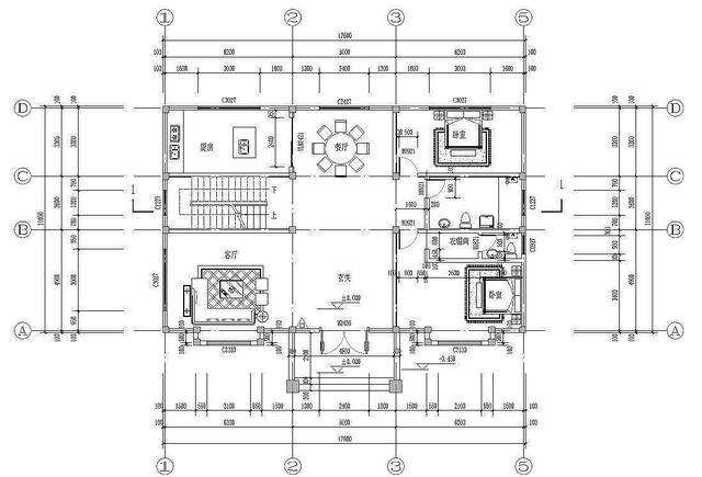 好看不貴的二層新中式別墅，帶玄關(guān)、車庫，20萬建好！