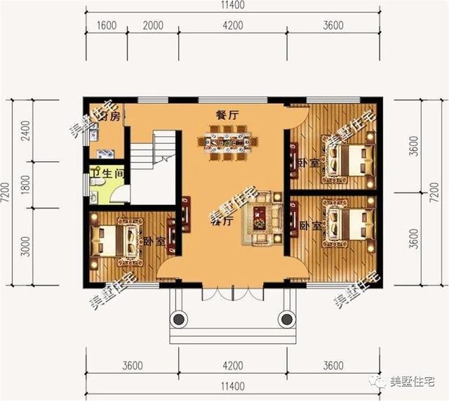 10款經(jīng)典大氣的農(nóng)村自建房戶型圖，隨便建一棟娶媳婦不愁了
