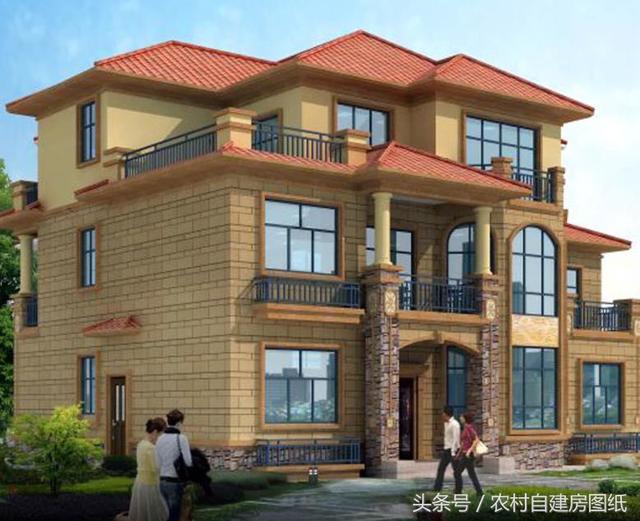 2款三層別墅施工案例實拍（附方案），看看你想建哪棟