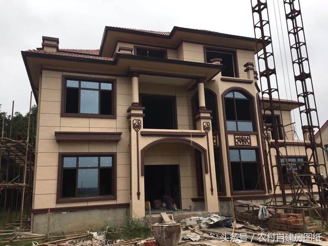 2款三層別墅施工案例實拍（附方案），看看你想建哪棟