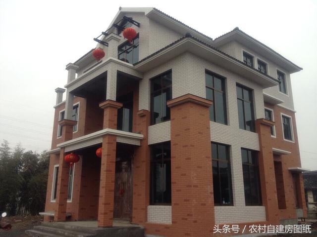 2款三層別墅施工案例實拍（附方案），看看你想建哪棟