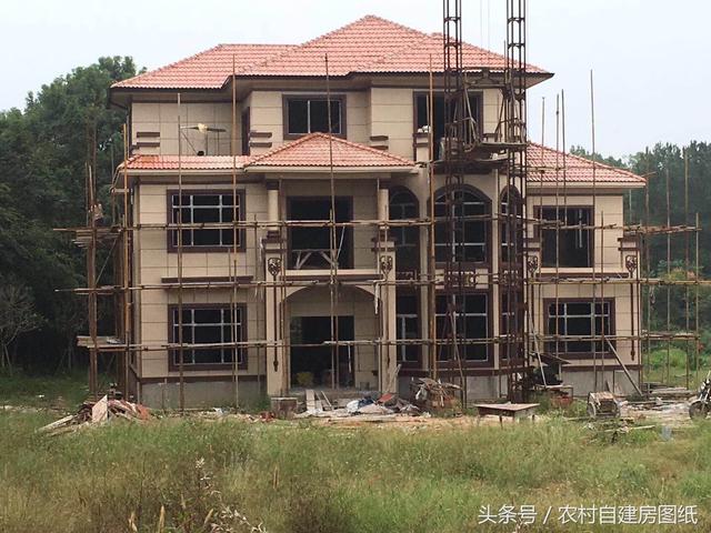 2款三層別墅施工案例實拍（附方案），看看你想建哪棟